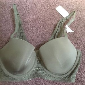 NWT!  Aerie black Blakely bra 32D